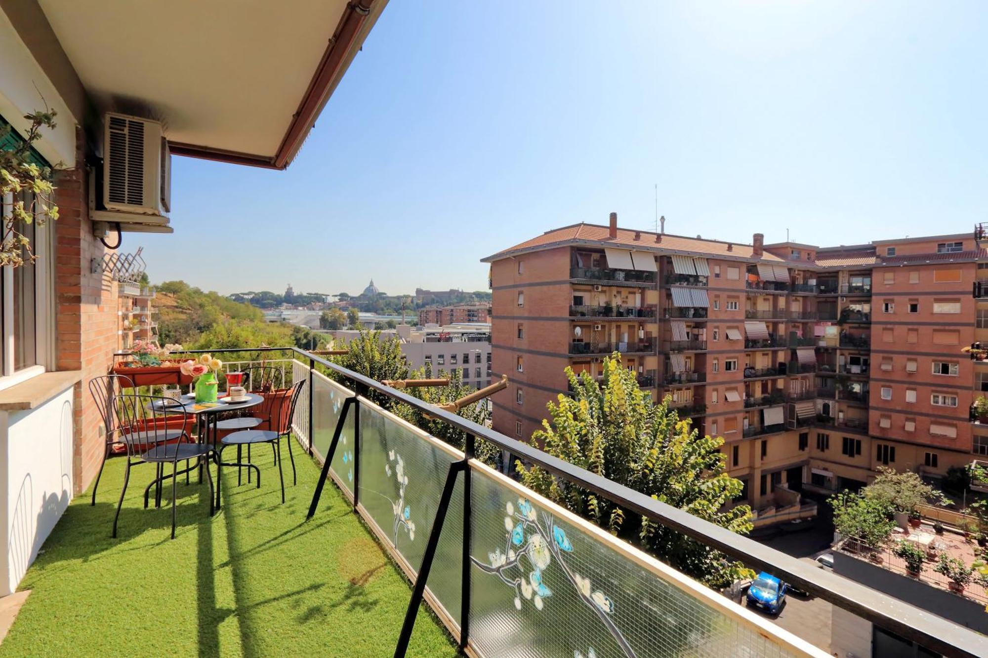 Vatican View Viale Di Valle Aurelia Roma Exterior foto